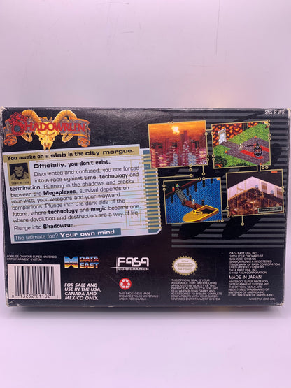 Shadowrun (USA, CIB) – SNES