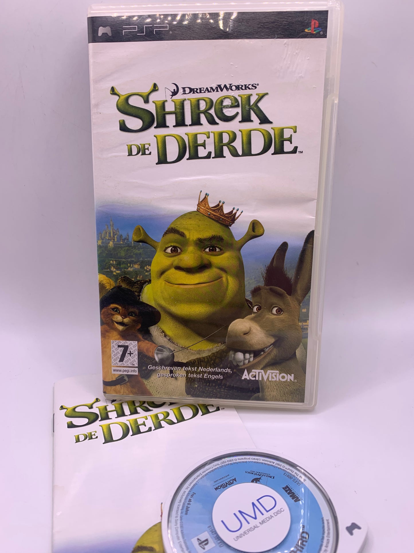 Shrek the Third (De Derde) (Waterschade) - PSP