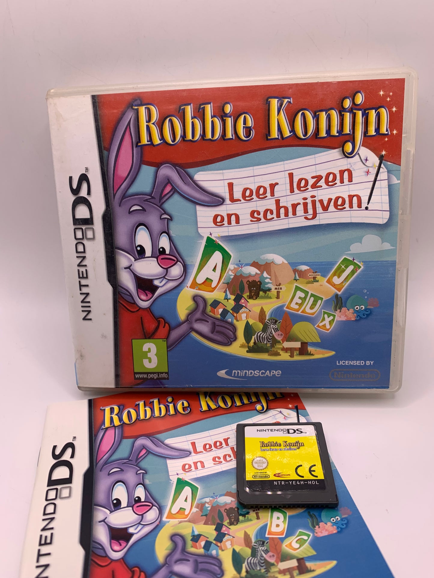 Robbie Konijn: Leer Lezen en Schrijven - Nintendo DS