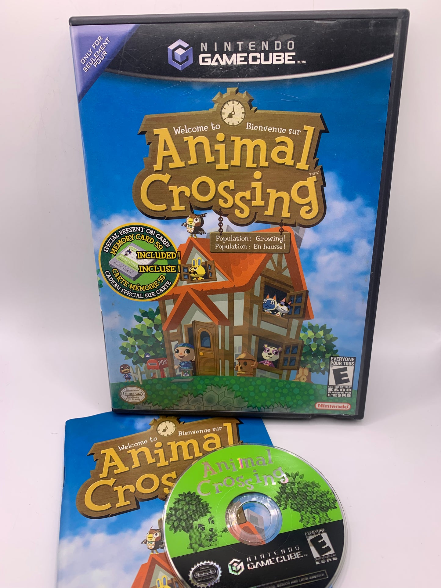 Animal Crossing (USA) (Geen Memory Card) – Nintendo GameCube