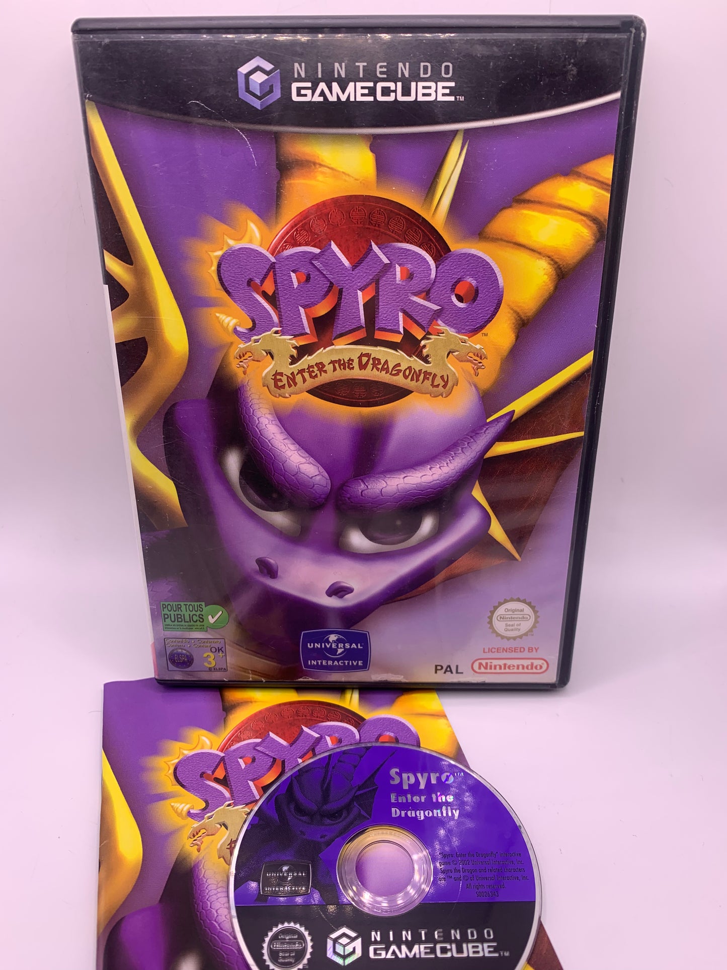 Spyro Enter the Dragonfly (Waterschade) - Gamecube