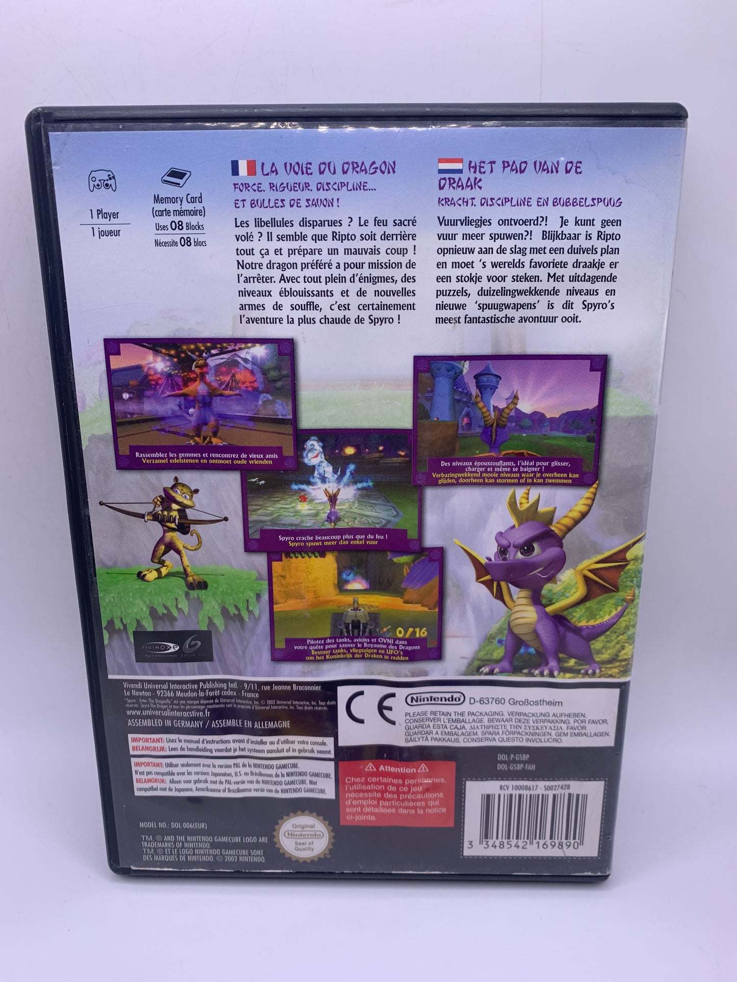 Spyro Enter the Dragonfly (Waterschade) - Gamecube