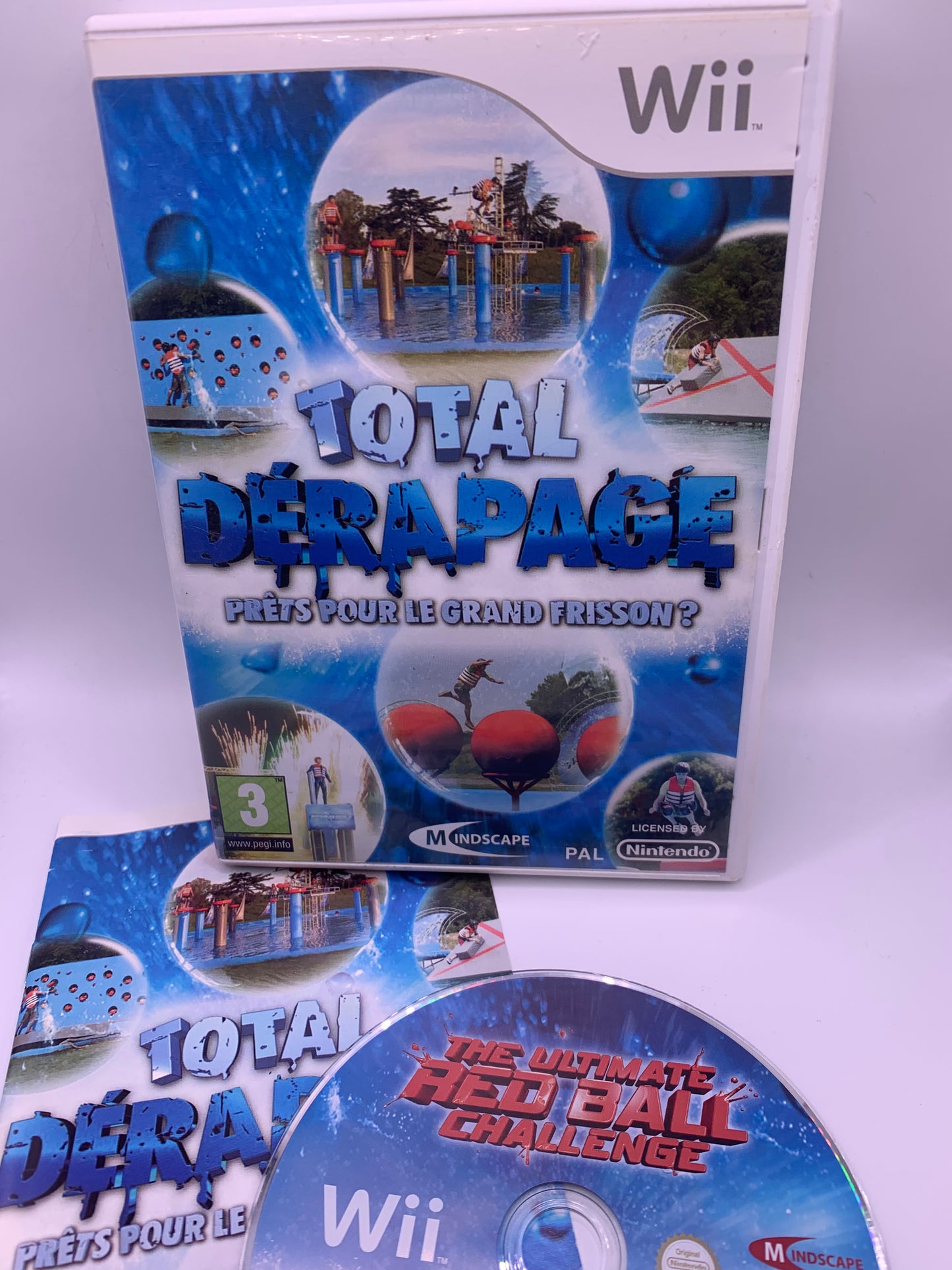 Total Derapage (The Ultimate Red Ball Challenge) - Wii