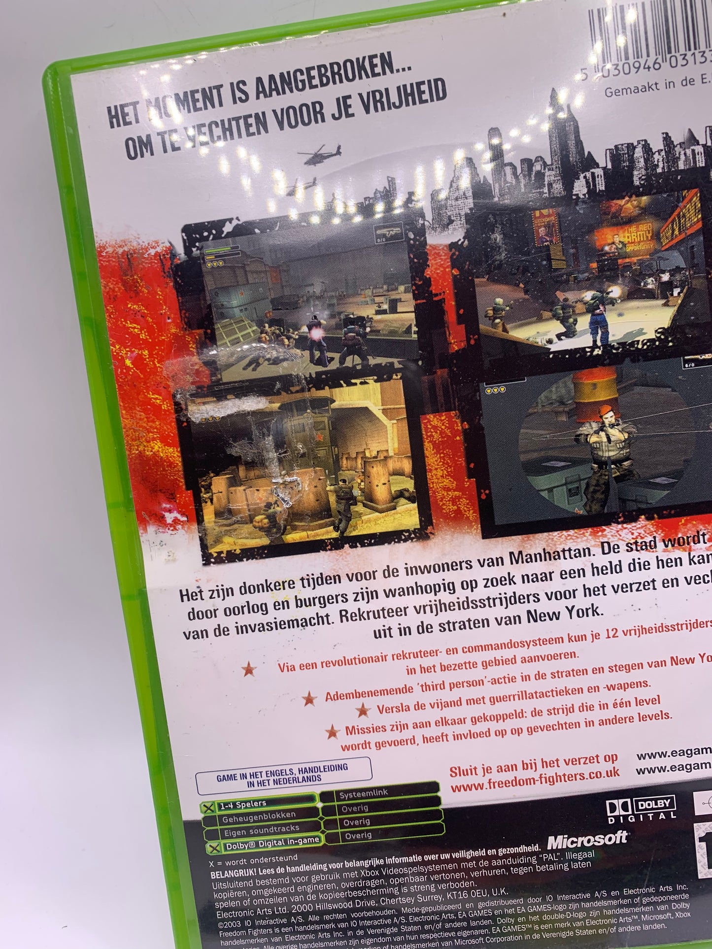 Freedom Fighters (Case minder) - Xbox Original