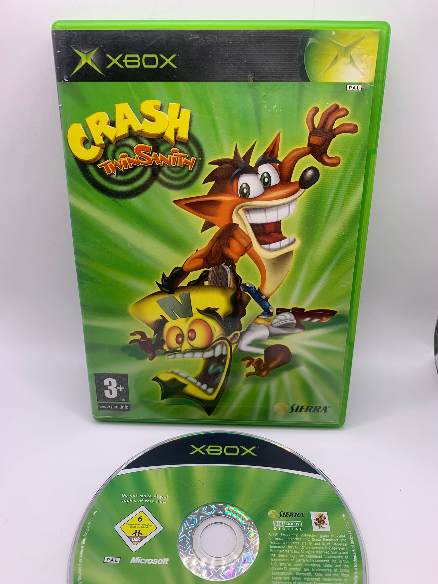 Crash Twinsanity (Geen handleiding) – Xbox Original