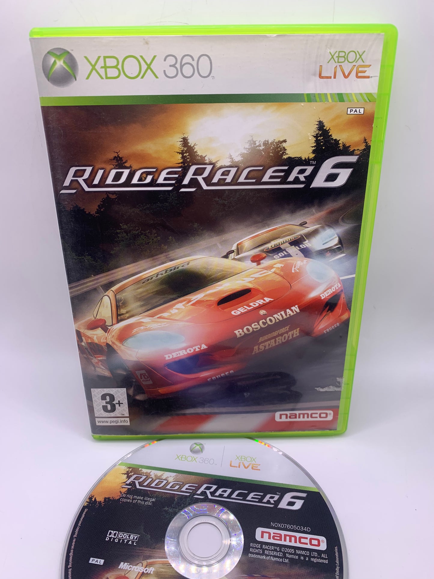 Ridge Racer 6 (Geen handleiding, disc gebruikt) - Xbox 360