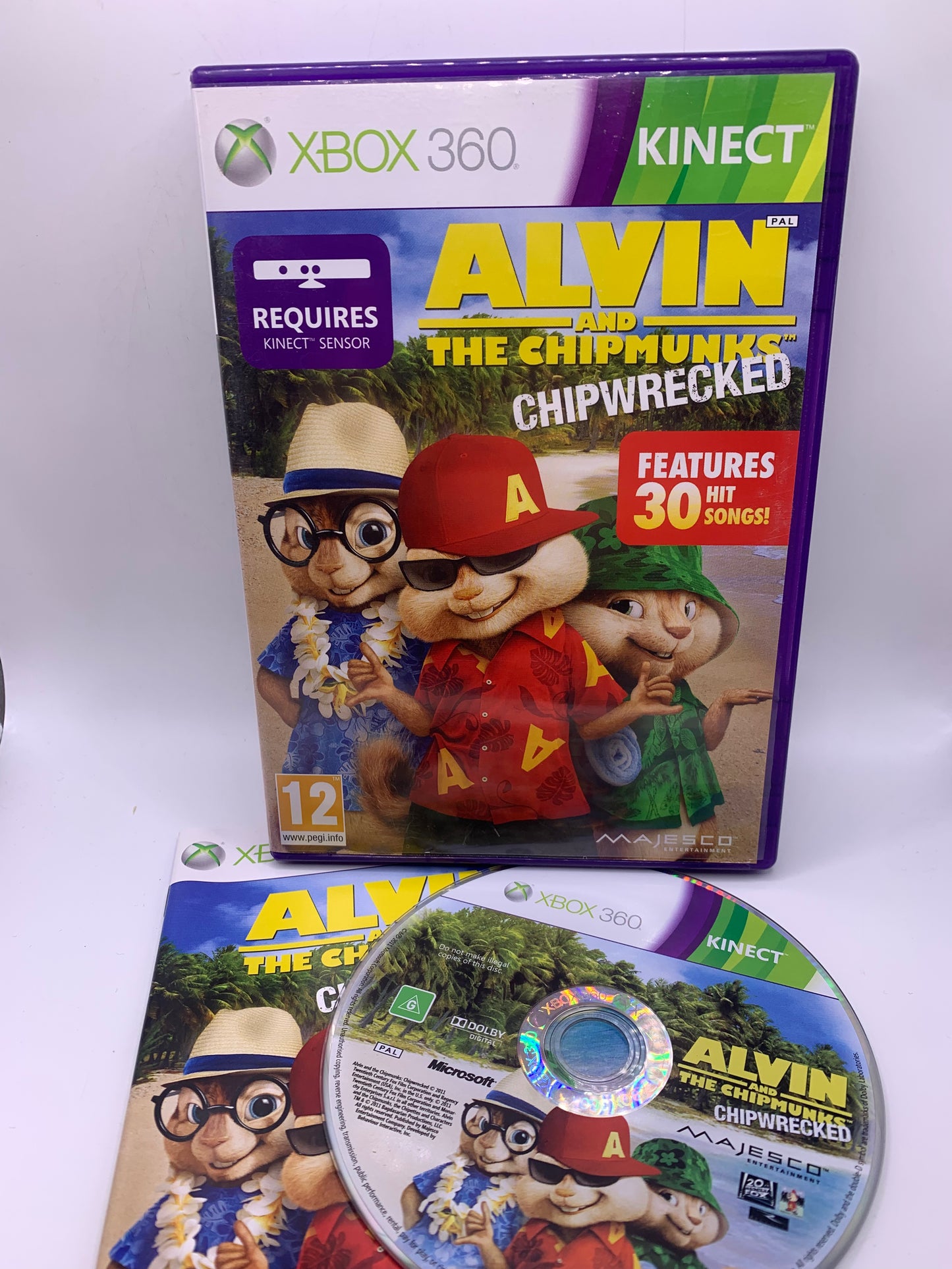 Alvin and the Chipmunks: Chipwrecked (Kinect) - Xbox 360