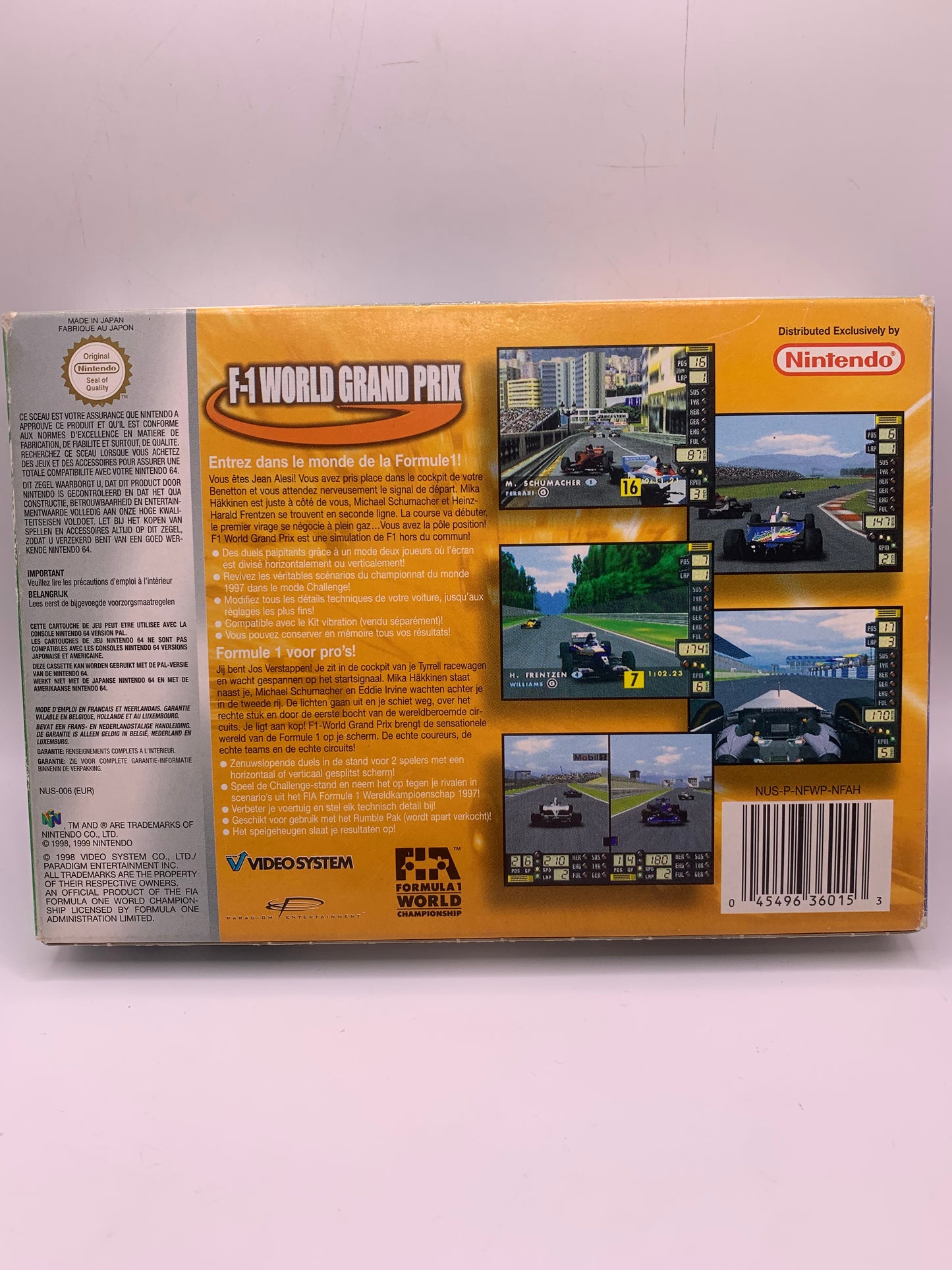 Grand Prix mondial F-1 [CIB] - Nintendo 64