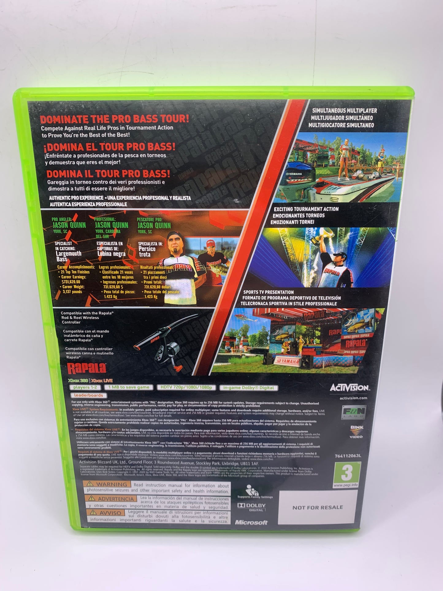 Rapala Pro Bass Fishing - Xbox 360