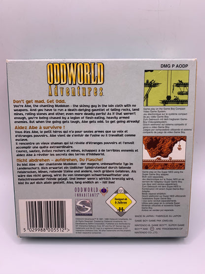 Oddworld Adventures (CIB) - Gameboy Classic