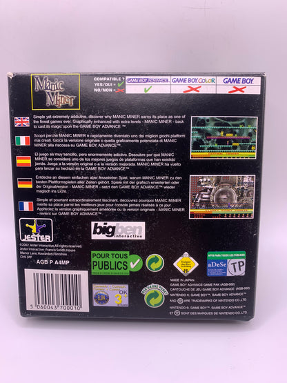 Manic Miner (CIB) - Gameboy Advance