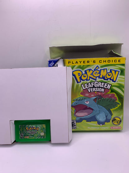 Pokémon LeafGreen (USA, geen handleiding, CIB, Player's choice) - Game Boy Advance