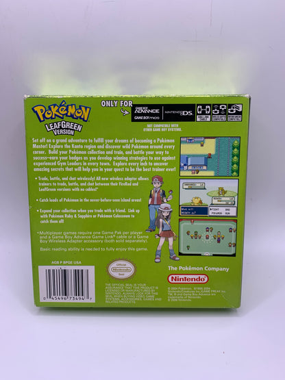 Pokémon LeafGreen (USA, geen handleiding, CIB, Player's choice) - Game Boy Advance