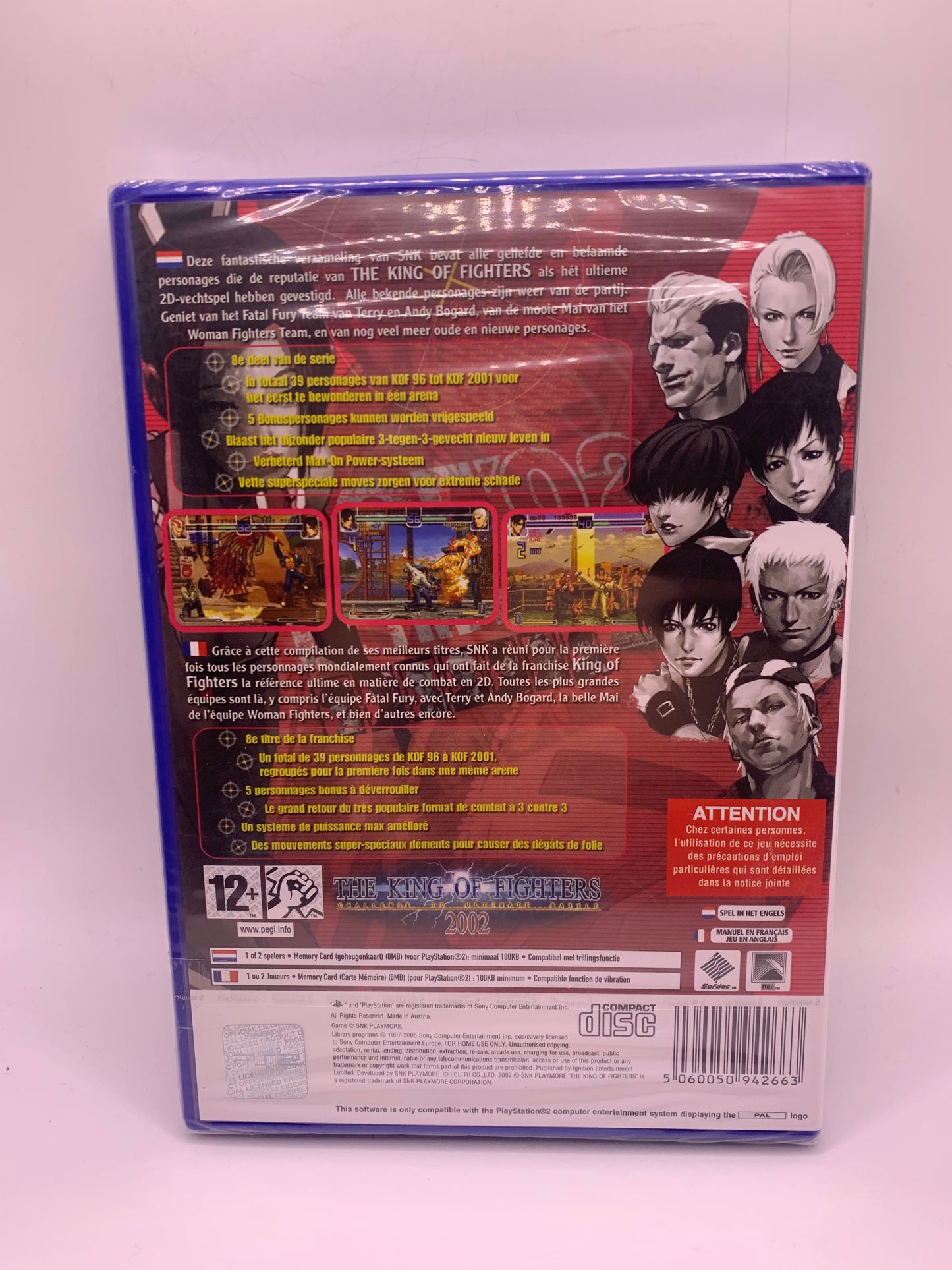 The King of Fighters 2002 (SEALED) – PlayStation 2
