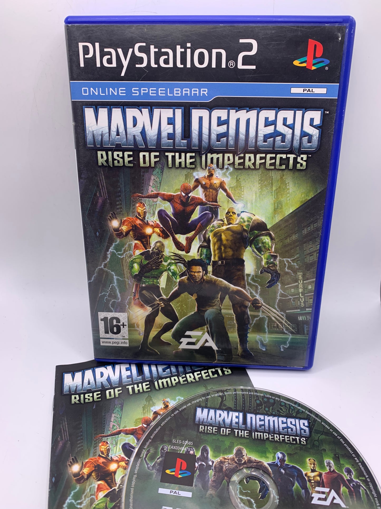 Marvel Nemesis: Rise of the Imperfects – PlayStation 2