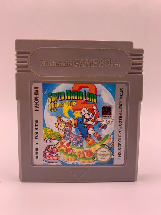 Super Mario Land 2: 6 Golden Coins (Licht vergeeld)) – Game Boy Classic