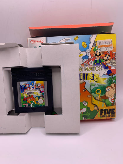 Game & Watch Gallery 3 (CIB, geen handleiding, sticker voorzijde) – Nintendo Game Boy Color