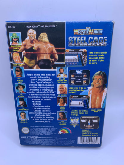 WWF Steel Cage Challenge (CIB, geen handleiding, sticker voorzijde) – NES