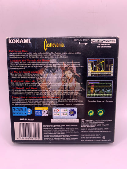 Castlevania (CIB, sticker voorzijde) – Game Boy Advance