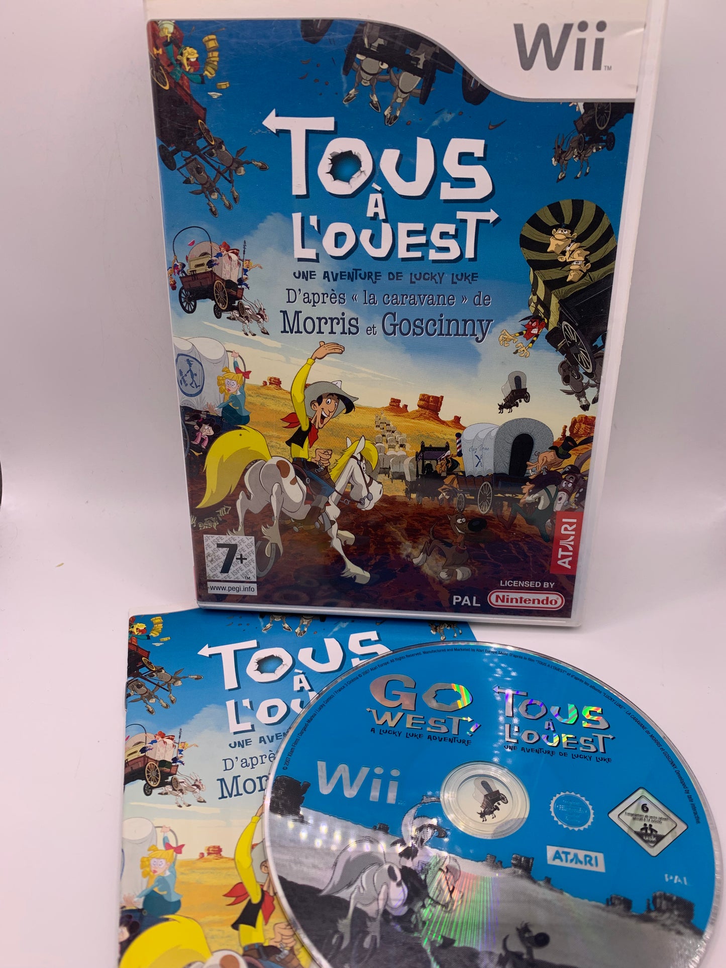 Lucky Luke: Go West! (Tous à l'ouest - Une Aventure de Lucky Luke) – Wii