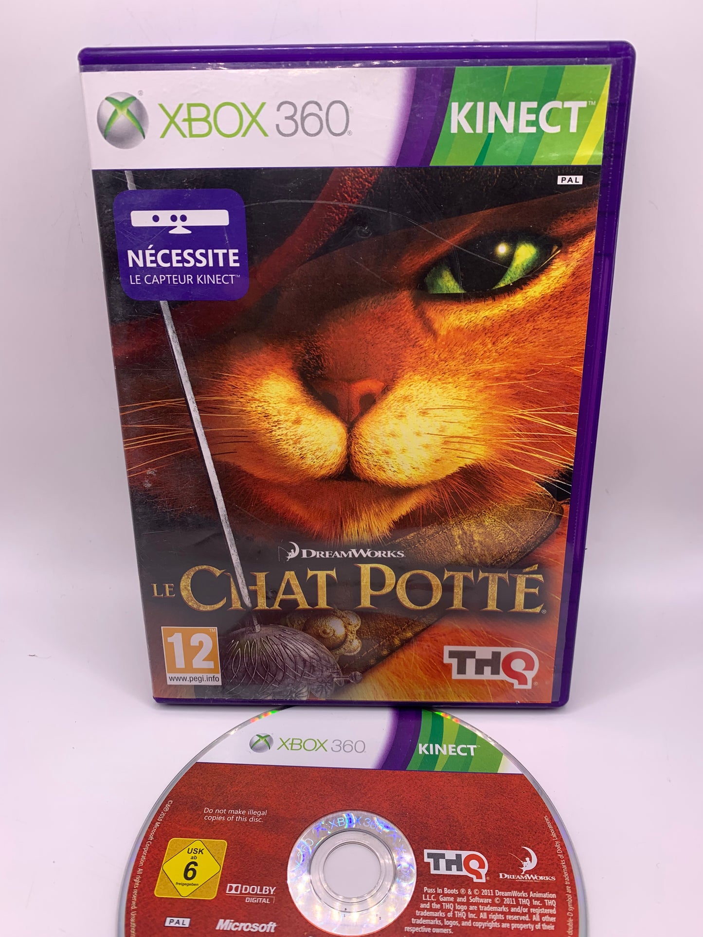 Puss in Boots (Le Chat Potté) (Kinect) (Geen handleiding)– Xbox 360