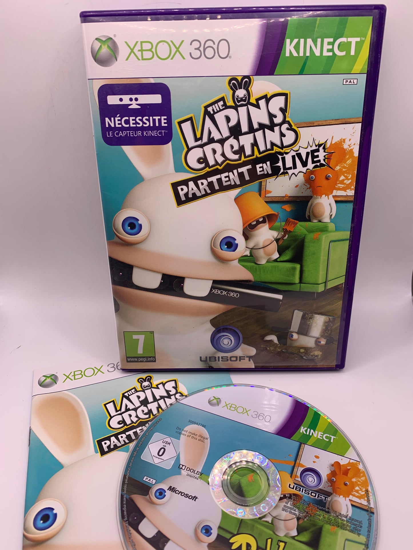 Rabbids: Alive & Kicking (The Lapins Crétins: Partent en Live) (Kinect) – Xbox 360