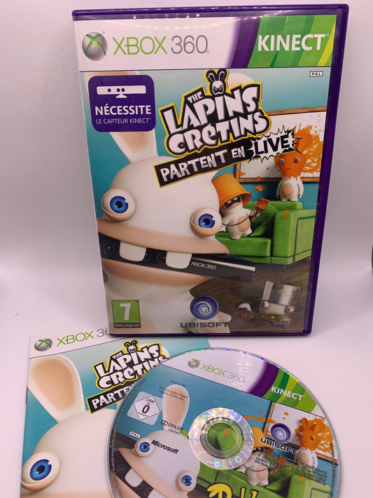 Rabbids: Alive & Kicking (The Lapins Crétins: Partent en Live) (Kinect) – Xbox 360