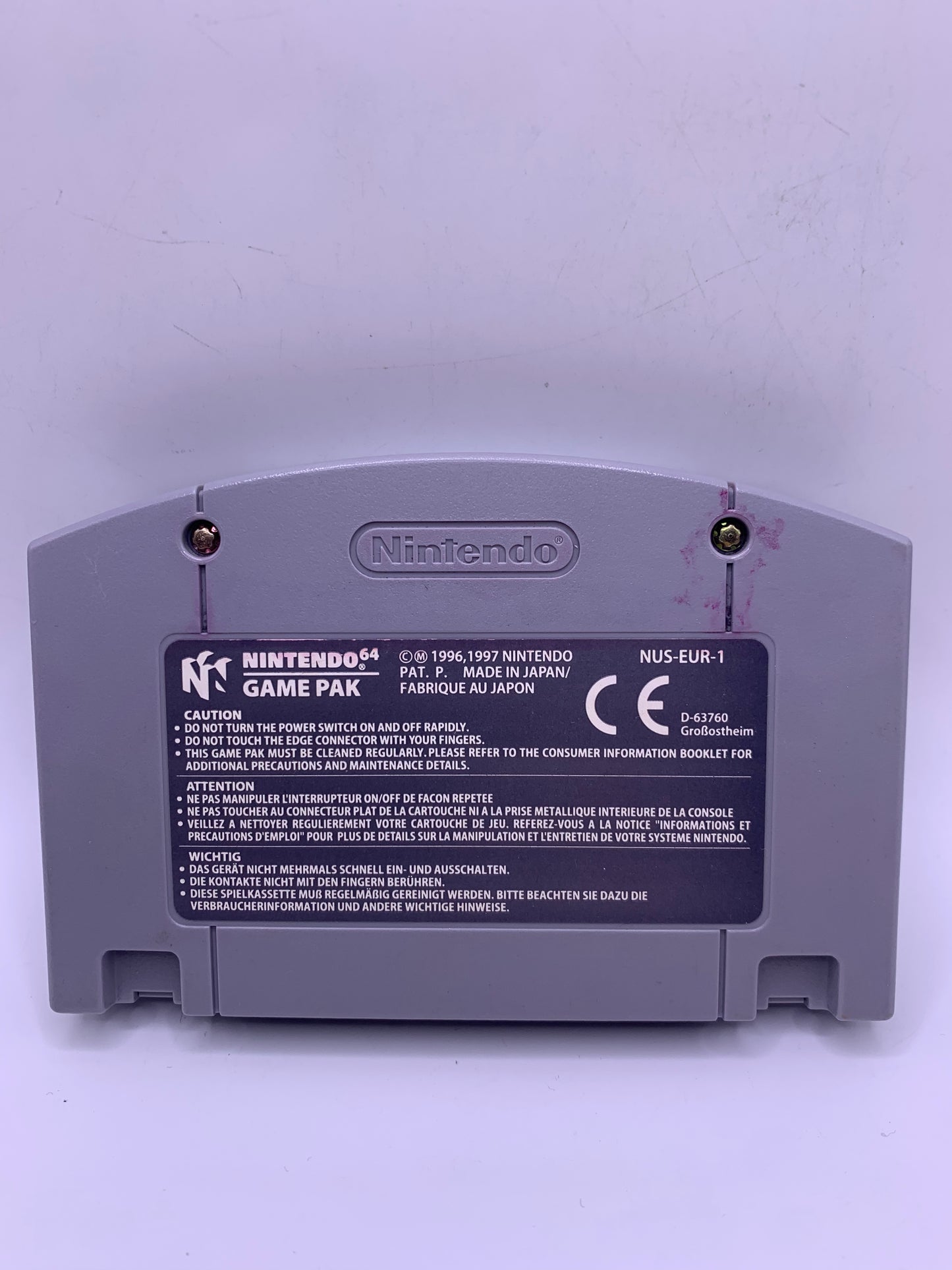 Wayne Gretzky’s 3D Hockey ’98 (Licht gebruikt) – Nintendo 64