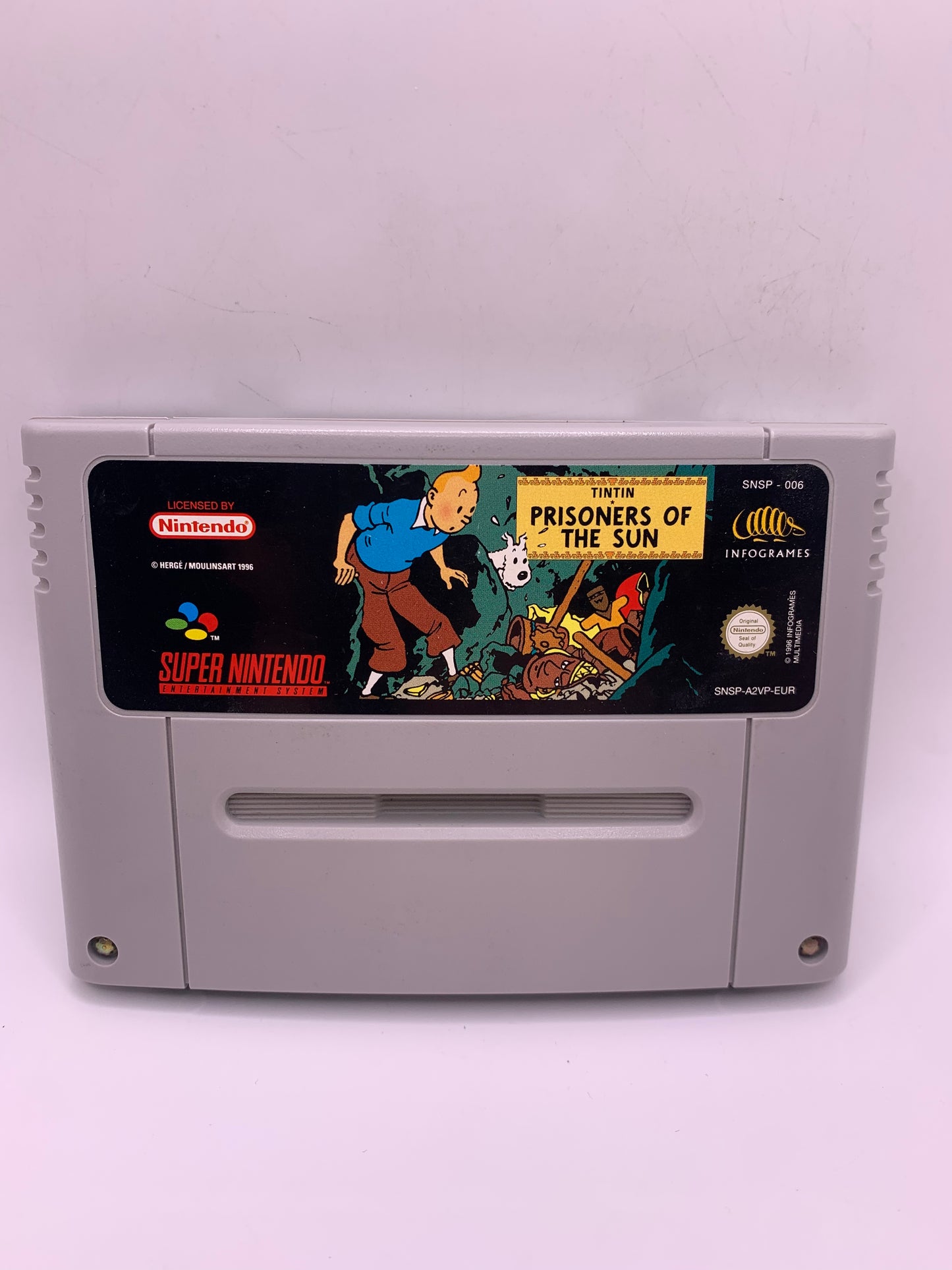 Tintin: Prisoners of the Sun – SNES