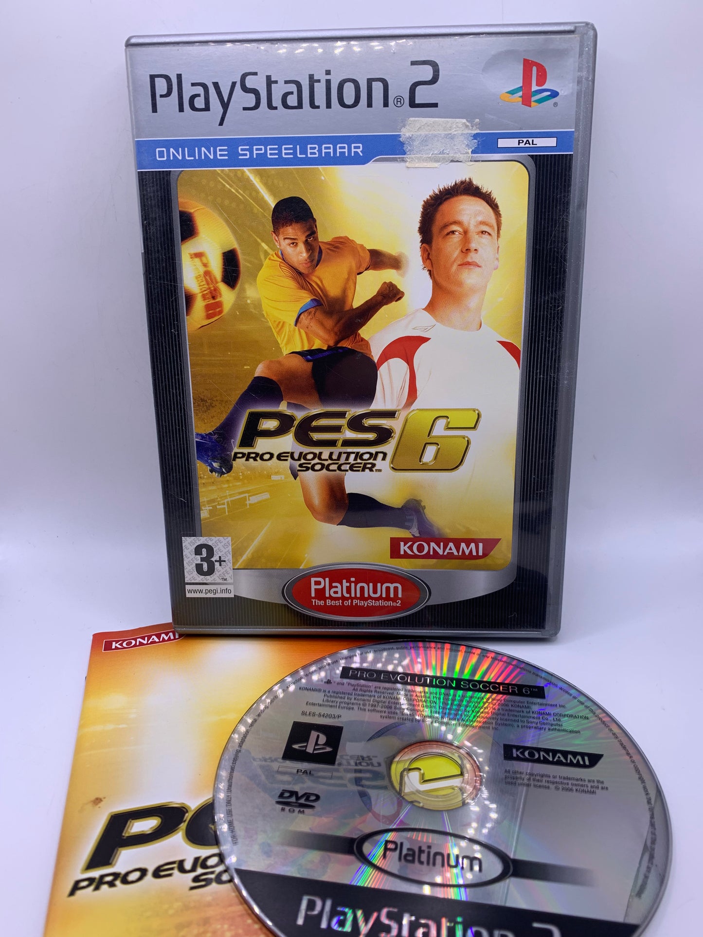 Pro Evolution Soccer 6 (Platinum, sticker) – PlayStation 2
