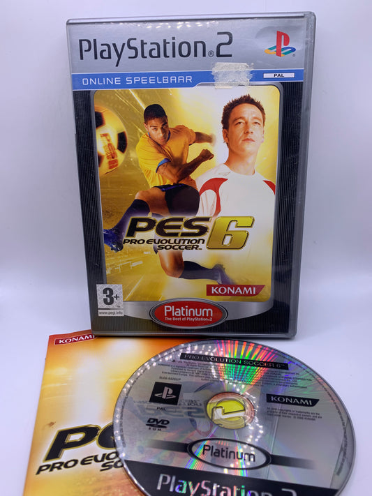 Pro Evolution Soccer 6 (Platinum, sticker) – PlayStation 2