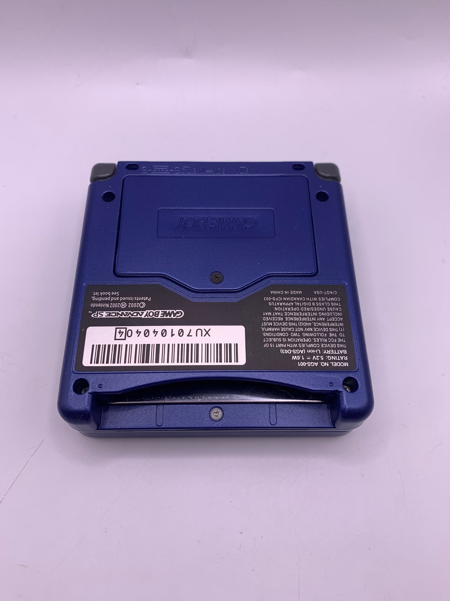 Gameboy Advance SP (Donkerblauw)