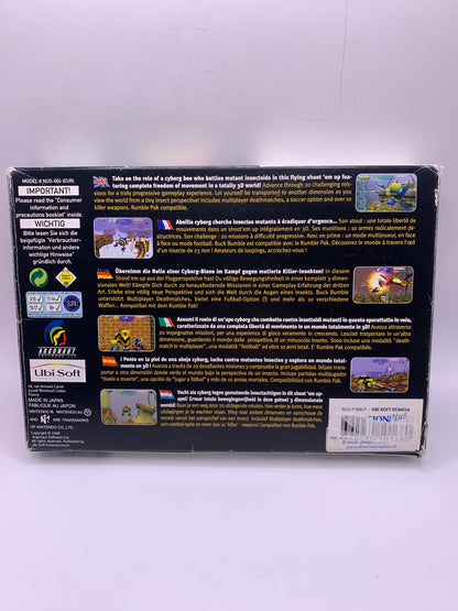 Buck Bumble (CIB, lichte sticker achter) – Nintendo 64
