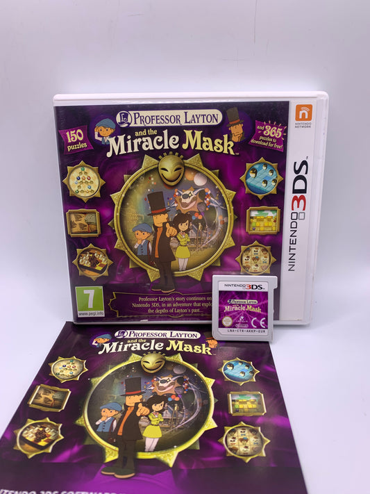 Professor Layton and the Miracle Mask – Nintendo 3DS