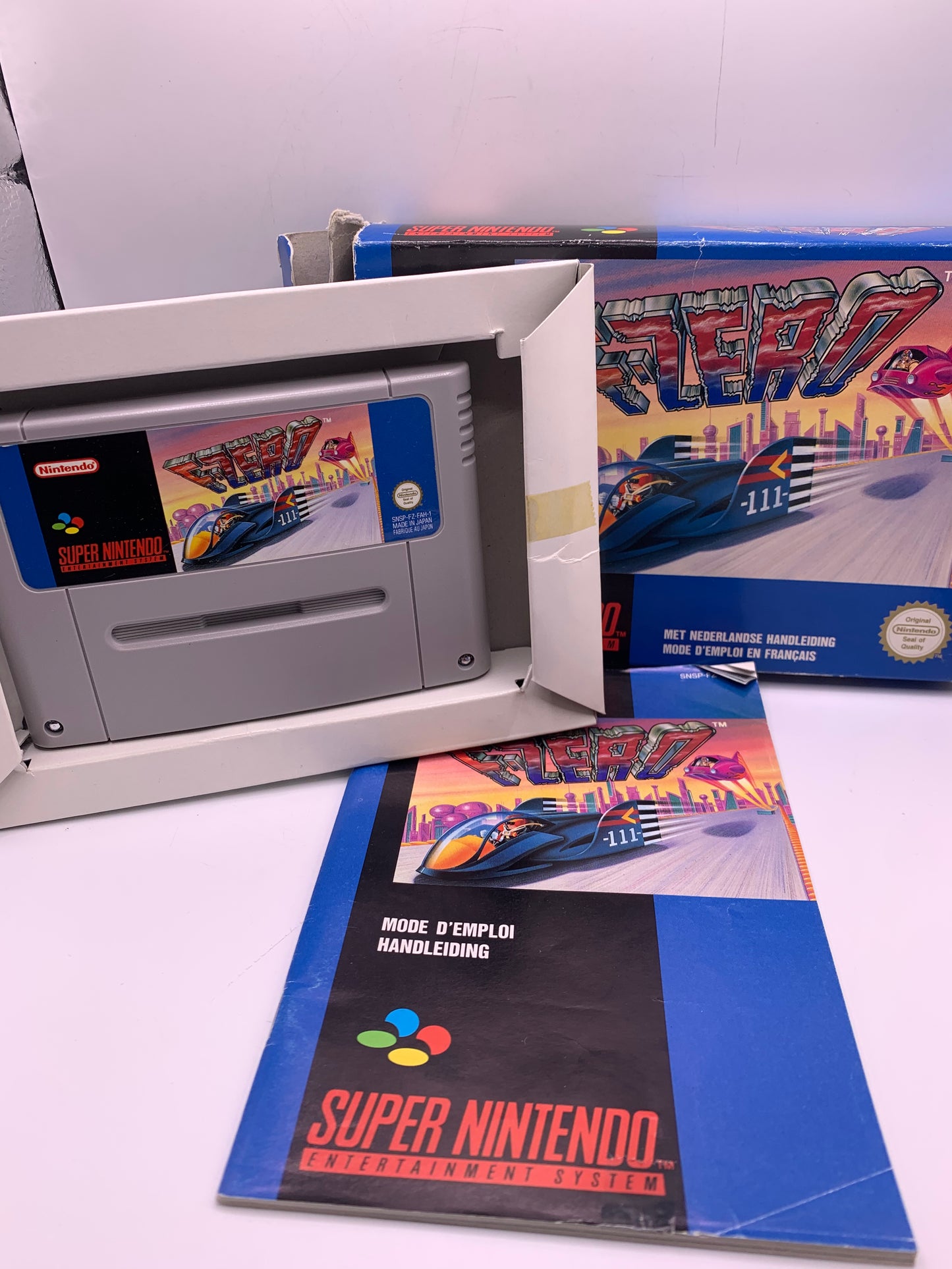 F-Zero (CIB) (Licht gebruikt) – SNES