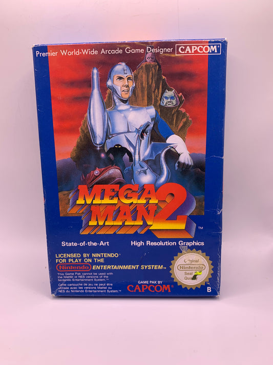 Mega Man 2 (CIB, geen handleiding, case licht gebruikt)