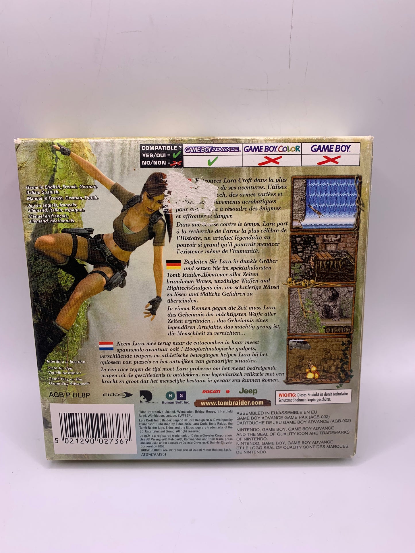 Tomb Raider: Legend (CIB, case gebruikt) – Game Boy Advance