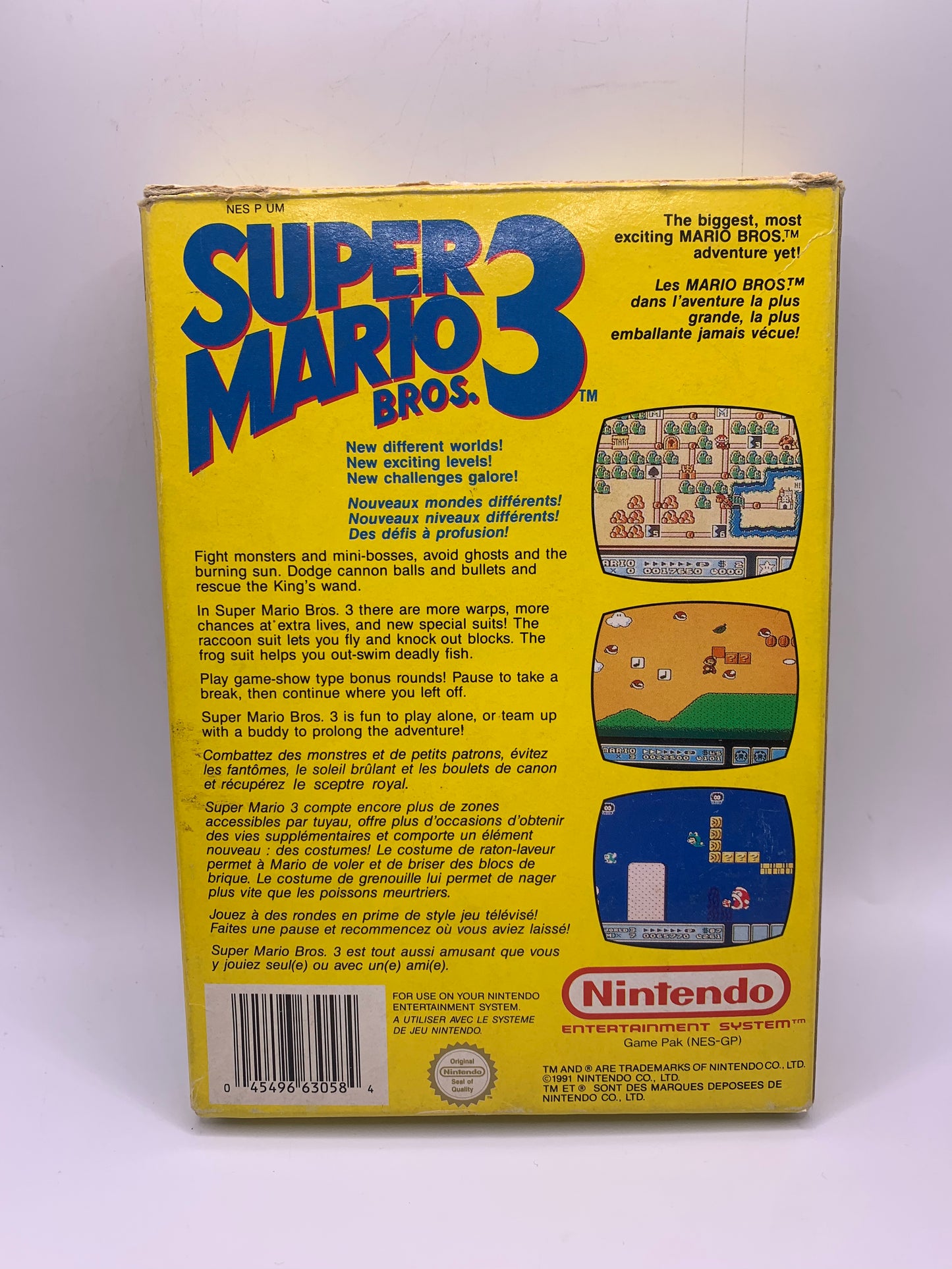 Super Mario Bros. 3 (CIB) (Case beschadigd) – NES