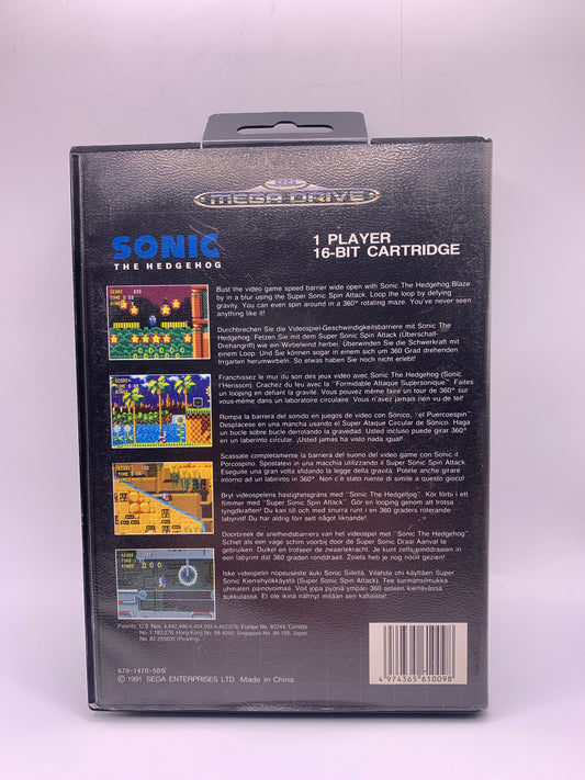 Sonic the Hedgehog – Sega Mega Drive