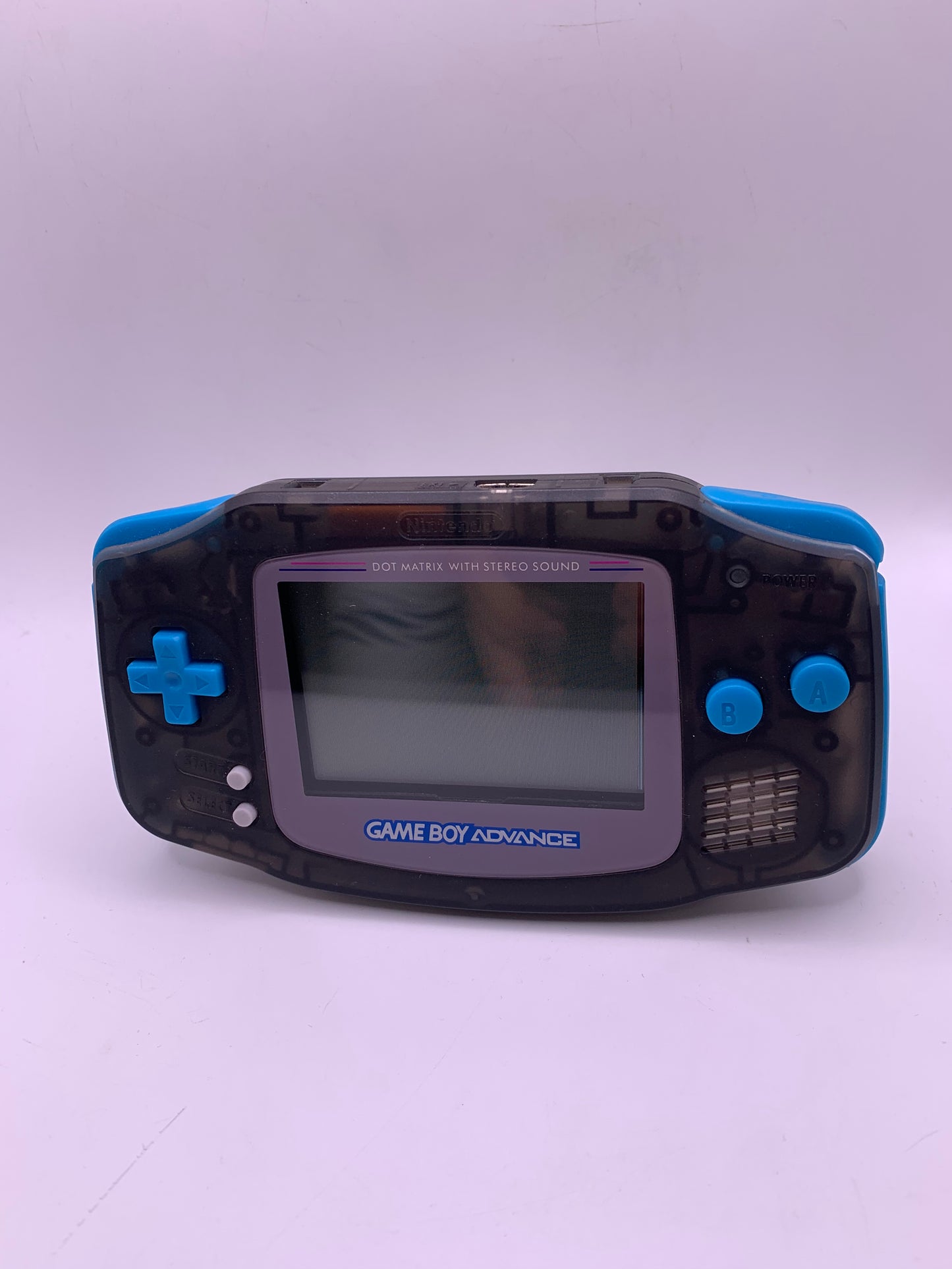 Gameboy Advance (Clear Blue)