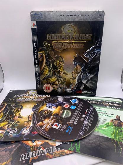Mortal Kombat vs. DC Universe (Steelbook, heel licht gebruikt)  – Playstation 3