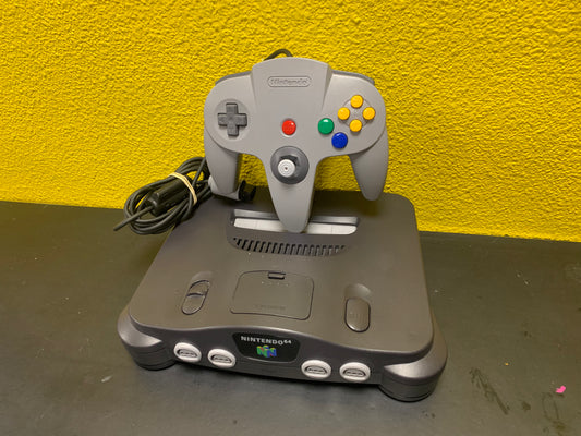 Nintendo 64 Console (Grijze controller, met expansion pack)