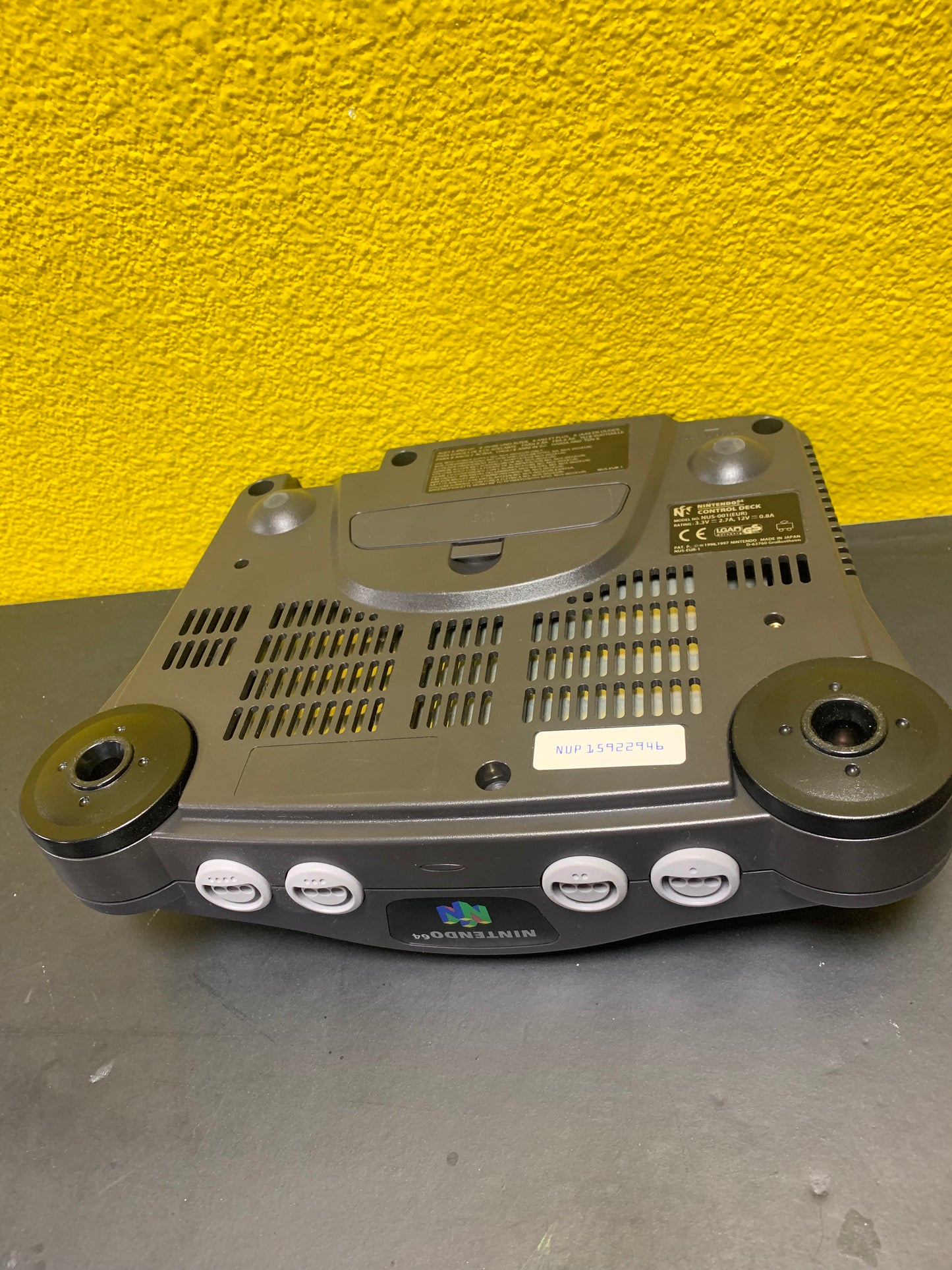 Nintendo 64 Console (Grijze controller, met expansion pack)