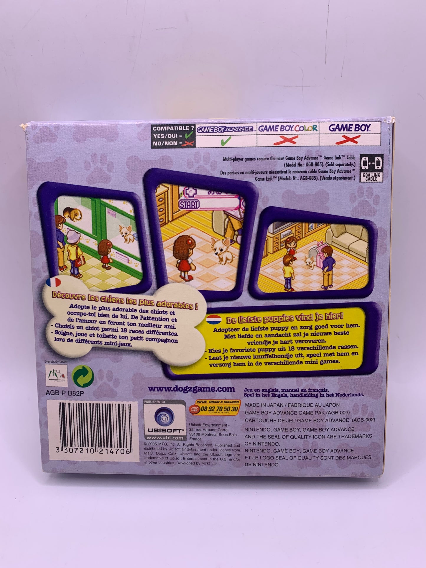Dogz (CIB, case licht gebruikt) – Game Boy Advance