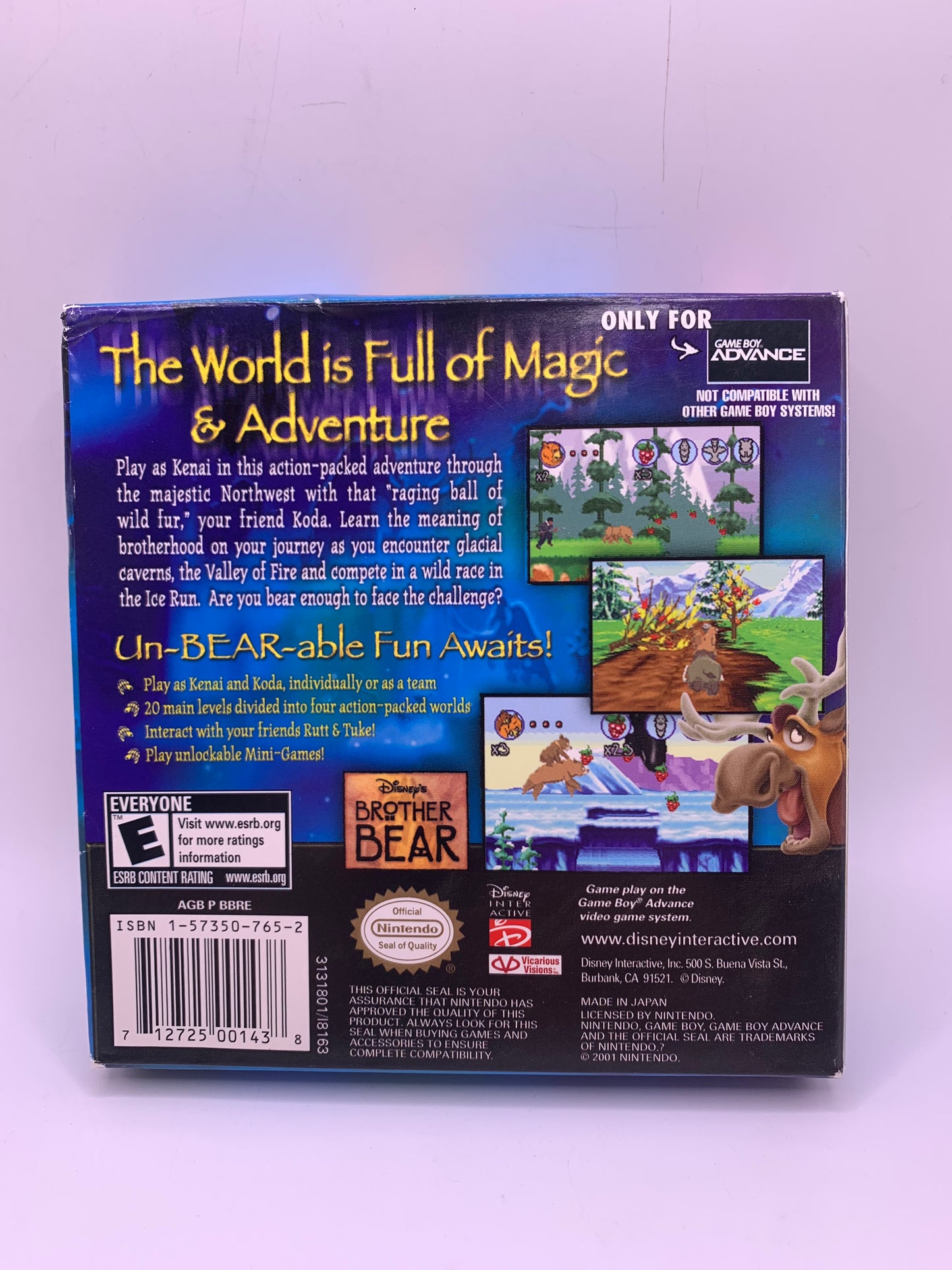 Brother Bear (CIB) – Game Boy Advance