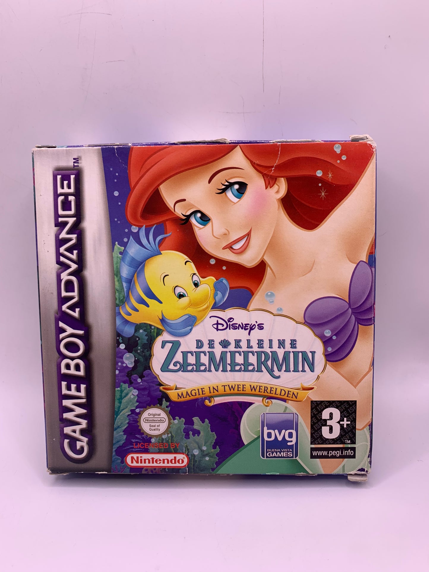 De Kleine Zeemeermin: Magie in Twee Werelden (CIB) (The Little Mermaid Magic in Two Kingdoms) – Game Boy Advance
