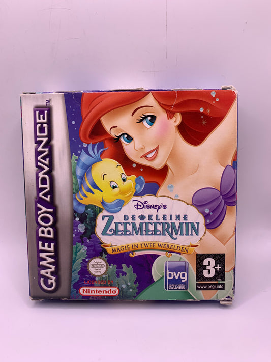 De Kleine Zeemeermin: Magie in Twee Werelden (CIB) (The Little Mermaid Magic in Two Kingdoms) – Game Boy Advance