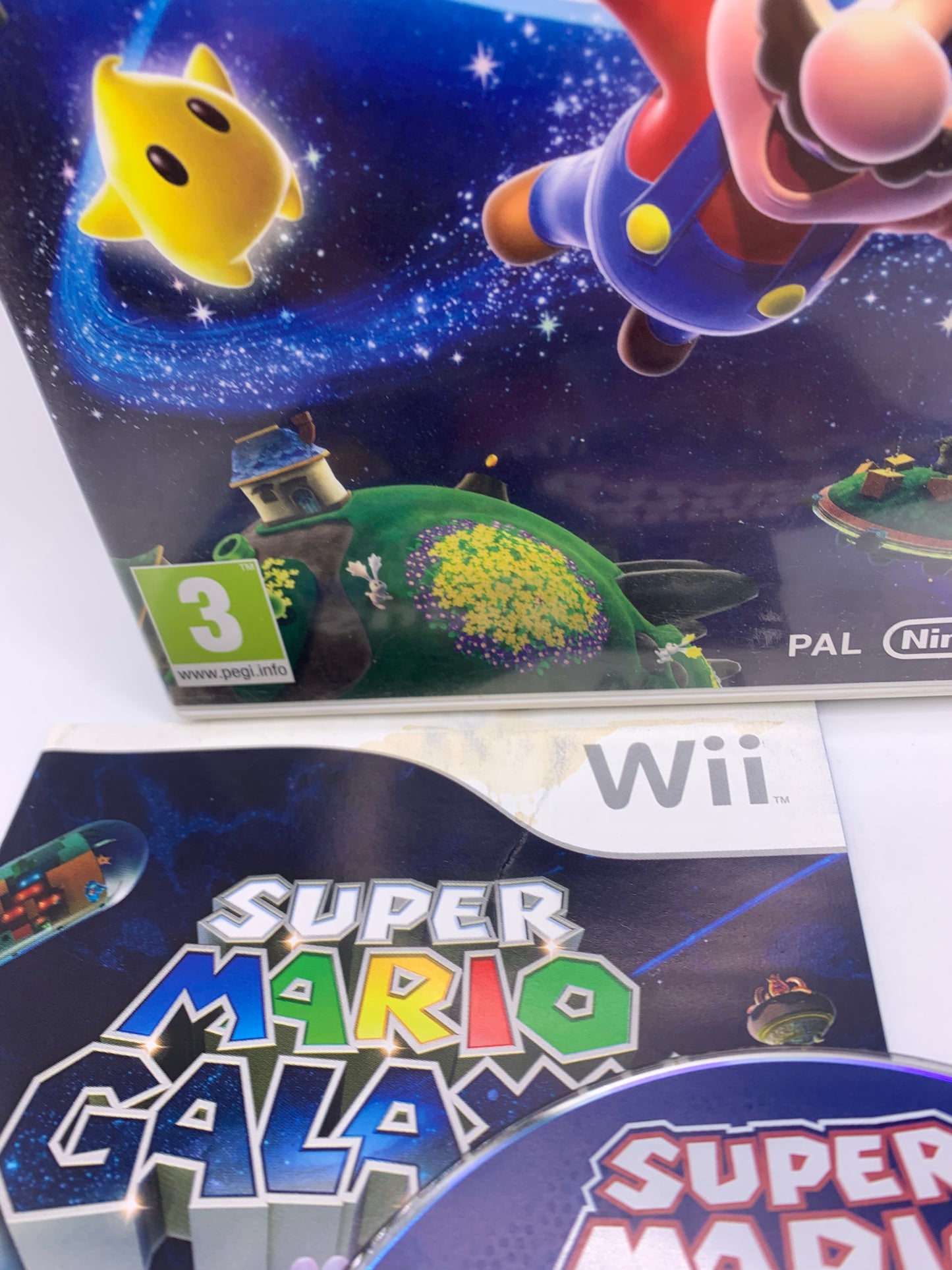 Super Mario Galaxy (Handleiding licht gebruikt) – Nintendo Wii