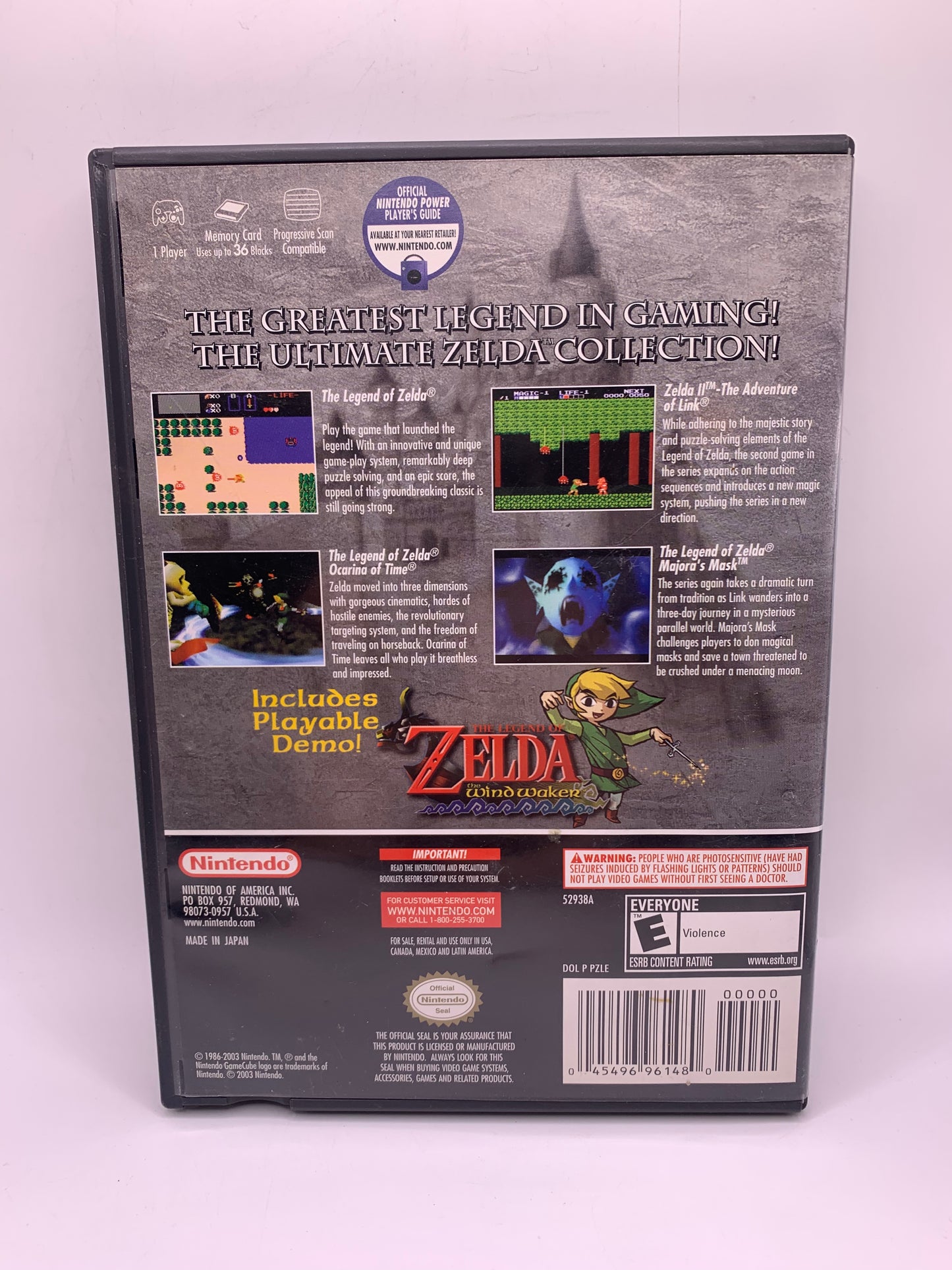 The Legend of Zelda: Collector’s Edition (USA) – Nintendo GameCube