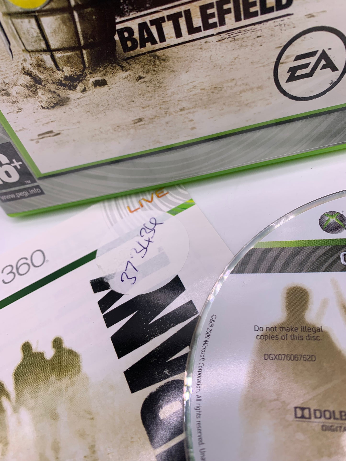 Battlefield: Bad Company (Classics, sticker op handleiding) – Xbox 360